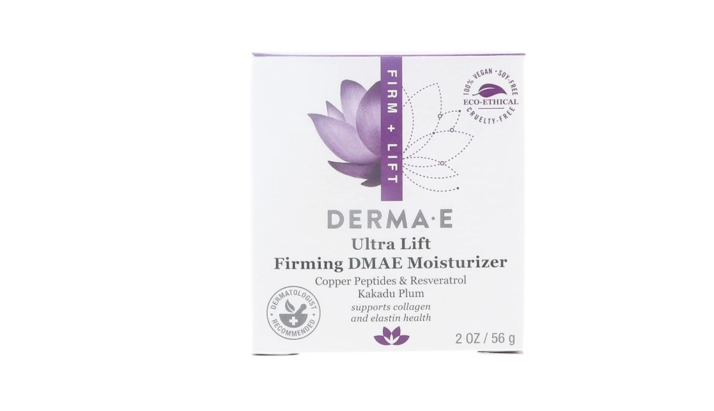 Derma E Firming DMAE Moisturizer Alpha Lipoic Acid & C- Ester, 2 oz (pakning med 3)
