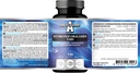 Hydroxocobalamin 100 µg per servering - Vitamin B12- 120 Vegansk tabletter - 480 Servering - Understøtter nervesystemet og reducerer træthed - Kosttilskud af Apollos Hegemony