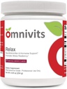 Relax Natural Kirsebær Flavor 124; Magnesium som Albion Di- Magnesium Malat, Myo- Inositol, Taurine, GABA, L- Theanin (suntheanin)
