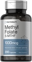 Horbäach Methyl Folate Supplement: 124; 1000 mcg