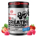 Natures Aid Creatinine Monohydrate Gummies (5g) - Pre-Workout Energy & Muscle Growth Support for Mænd & Kvinder
