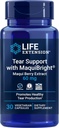 Life Extension Tear Support med MaquiBright ®, 60 mg, Maqui Berry Extract for Dry Eyes, Understøtter Eye Health, Opmuntrer Tear Produktion, Gluten- Free, Non- GMO, 1 Daily, Vegetar, 30 Kapsler