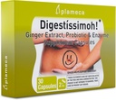 Digestíssimoh! Fordøjelsessundhed & Gut sundhed - Bloating Relief & fordøjelsesstøtte til mænd og kvinder - Multi fordøjelsesenzymer + probiotika - 5 enzymer & 9 probiotiske stammer - 30 CT
