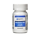 Meclizin 12, 5 mg Antiemetisk, Motion Sygdom 100 Caplets PAKNING på 2