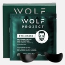 Wolf Project under Eye Patches (5 par) For mørke cirkler, Puffy øjne, og rynker - med koffein, C-vitamin og peptider. Under øje Masker Reducere trætte øjne og under øje poser