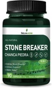 Stone Breaker (Chanca Piedra) Kapsler til Nyre Stone Opløs, Urinary Support & Water Away Herbal Kosttilskud w / Horsetail Uva Ursi Goldenrod Mælkebøtte Cat 's Claw Extract. 90 Greve