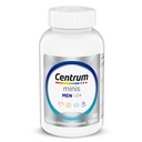 Centrum Minis Sølv Multivitamin til mænd 50 Plus, Multivitamin / Multimineral Supplement, Vitamin D3, B- Vitamin og zink, non-GMO ingredienser, understøtter hukommelse og kognition hos ældre voksne - 280 Ct