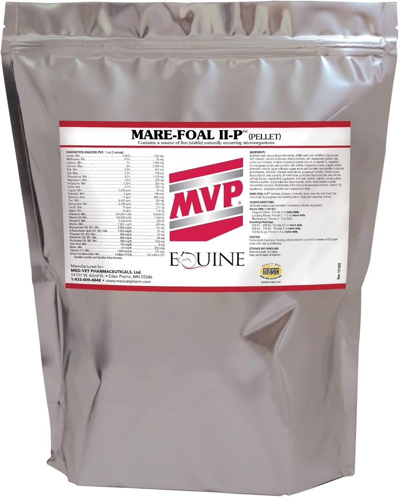 Mare Foal II- P (10lb) Balanceret Multi Vitamin / Mineral supplement til mares, føl & årgange