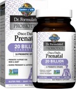 Livets have Dr. Formuleret Probiotika En gang daglig Prenatal - Acidophilus & Bifidobacteria Probiotisk støtte til mor & baby - Gluten, Dairy & Soy Free - 30 Count Vegetariske Kapsler