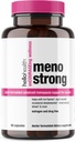 Menopause Kosttilskud til kvinder - Meno stærk perimenopause supplement til natten sveder Relief, søvnløshed, Mood Swings, Natural Hormone Balance, Stress, Hot Flush Menopause Relief - 60 kapsler