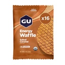 GU Energy Stroopwafel Salty's Caramel Sports Nutrition Waffle, Caffeine-Free, and Kosher dairy, On-the-Go Energy for Any Workout, 16 Count
