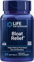Life Extension Bloat Relief, Artichoke, Ingefær, Fennel og gurkemeje til fordøjelsessygdomme, Understøtter Bloating Relief og fremmer fordøjelsesbesvær Comfort, Gluten Free, Non- GMO, 60 bløddele