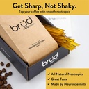 TruBrain Nootrop Coffee Enhancer - Focus, Energy, Clarity. Hurtig Absorbing Nootropics Note 124; Brain Boosters