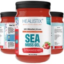 HX Strawberry Sea Moss Gel 16 Oz - St Lucia færdiglavet Seamoss Gel
