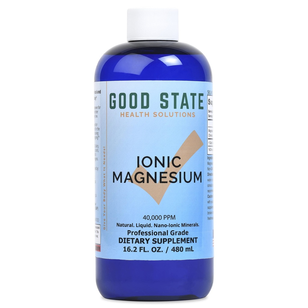 God stat og 124; Ionic Magnesium 16 oz.