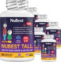 NuBest Tall Kids - Toddlers Vitaminer og Kids Vitaminer til alderen 2 til 9 - Support Bone Strength, Samlet Sundhed og Immunitet - Animal Shapes - 540 Chewable Berry Tablets