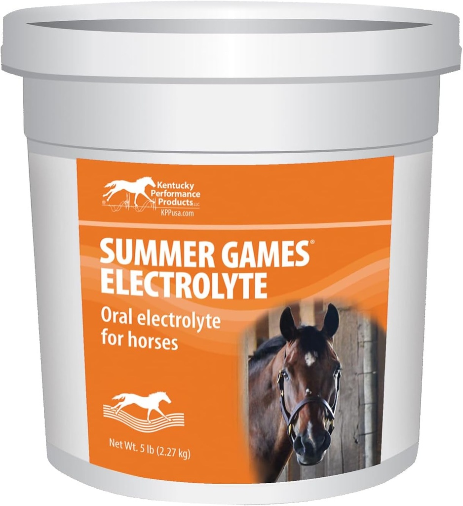 Kentucky Performance Products Sommer Games Electrolyte Horse Supplement, 5 pound Container