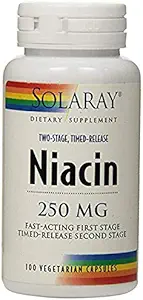 TSTR Niacin Solaray 100 VAPs