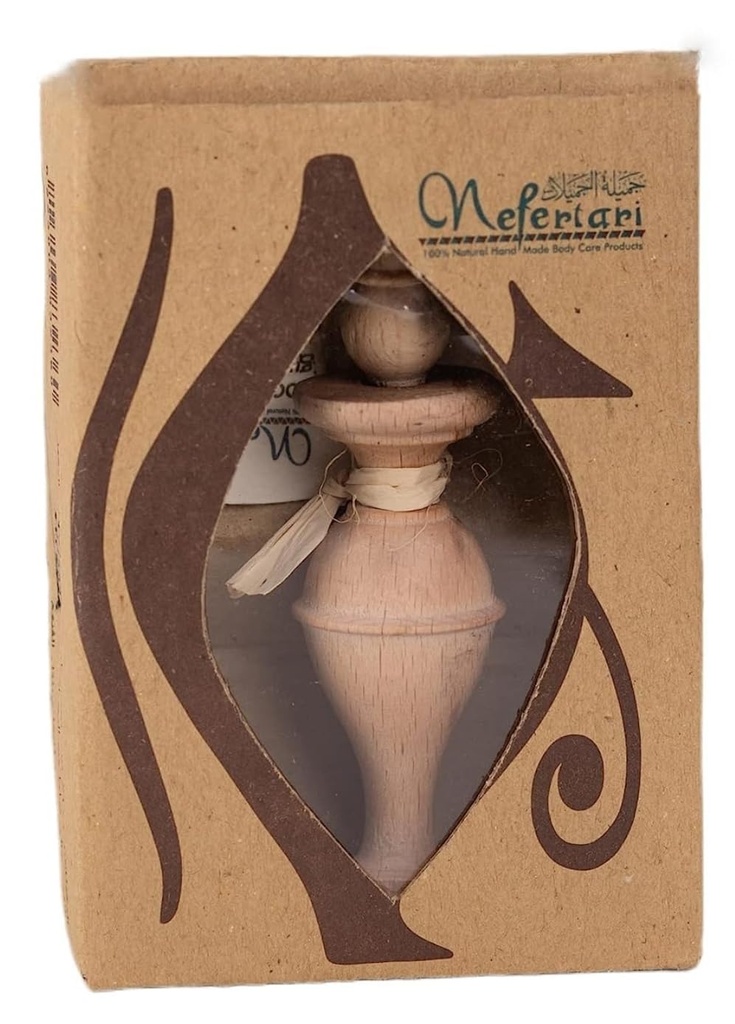 Nefertari 100% Natural Eyeliner i pulverform, Håndlavet Eyeliner med Faraos pakning