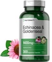 Horbäach Echinacea Goldenseal Kapsler 124; 1400mg