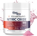 Nitrooxid supplement til mænd - Ekstra styrke Nitrooxid Booster pulver til hjerte, cirkulation, blodgennemstrømning, energi, Endurance - 10g Per Servering, 30 Servering