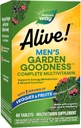 Naturen er i live! Garden Godhed Mænds Multivitamin, En Servering af Veggies og Frugter * *, Høj Potens B- Vitaminer, 60 tabletter