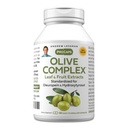 ANDREW LESSMAN Olive Complex - 60 kapsler - blade og frugt ekstrakter. Standardiseret for Oleuropein og Hydroxytyrosol til at understøtte kardiovaskulær og immunforsvar. Lille let at synke kapsler