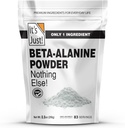 Det er bare! - Beta- Alanine Powder, Pre- Workout Supplement, 250g Bulk, Unflavored, 3000mg Per Servering (250g / 83 Servering)