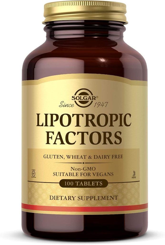 Lipotropic Factors Solgar 100 Tabs