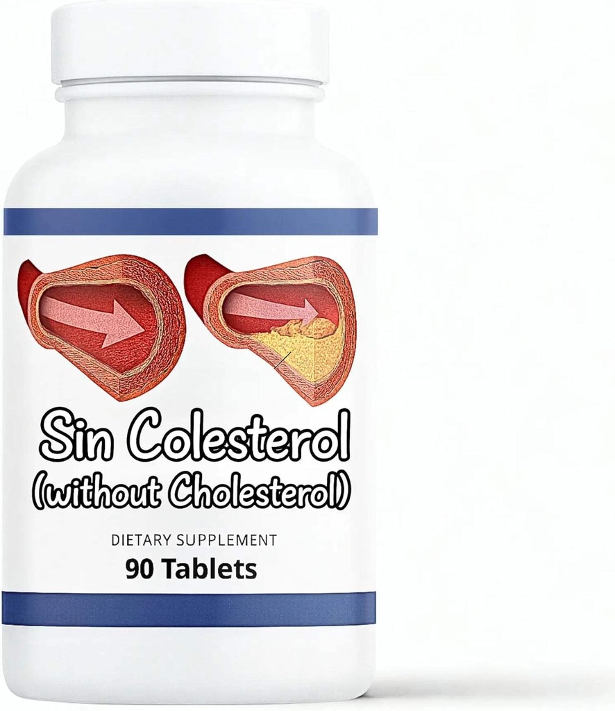 Sin Colesterol, Cholesterol Support, 90 tabletter 90 tabletter