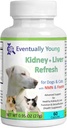 Opretholdelse af Cats & Dogs: Super fosfatbinder w / NMN, Fisetin, Antioxidanter, Prebiotic & Probiotic 4 Sunde Nyre & Lever funktioner (60 Caps)