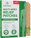 Patches - Ekstra store varme Patches - Maksimal styrke naturlige muskel & fælles Relief Tilbage Patches - Fast- Fungerende, blid på huden, Hot Patches for back, Skulder, Neck, Knee & Foot, 10 Pack (L)