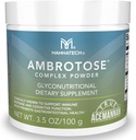 Mannatech Ambrotose Complex immunsupport supplement, understøtter Cell- to- Cell Communication og en sund immunforsvar, med Manapol pulver - 100% Aloe Vera Supplement 25 dages forsyning