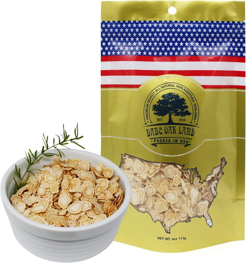 DOL American Ginseng Slices fra Wisconsin (Sliced Ginseng Root Wisconsin Grown! De fleste mennesker bruger det til at gøre Ginseng te! Godt for Sundhed! Beholder i pose (small 4oz / bag)