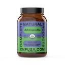 Organic Ashwagandha kapsler - 100 kapsler 500 mg Pure Organic Ashwagandha supplement til Calming Support
