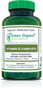 Green Organic Supplements Vitamin A, Retinyl Palmitat, 90 VCs, 15000IE, Hand Made, Non- GMO, & Gluten Free (pakke med 1)