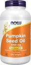 Now Supplements, Pumpkin Seed Oil 1000 mg med essentielle fedtsyrer og fytosteroler, koldpresset, 200 Softgels