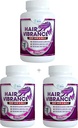 Hår Vibrance Hår Hud og negle Vitaminer - Læge Formuleret med 15000mcg Biotin for hårvækst og 23 Hårvækst Vitaminer for længere lysere fuld sundere hår hud negle og blærer (3 Pack)