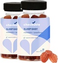 Checkable ® Melatonin Gummy - 120 Greve - Melatonin, Passiflora, og B6-vitamin - Gluten Fee, Vegan, og ikke-GMO