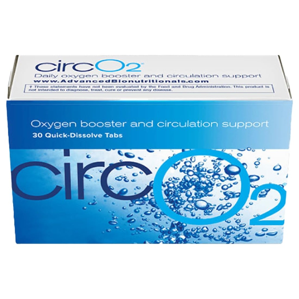 Avancerede Bionutritionals - Circ02, nitrogenoxid supplement til mænd og kvinder, understøtter immunsystem, Beet Root, L- Citrullin Formel, Non GMO, Gluten Free, Dairy Free, Soy Free, Vegan (30 Lozenges)