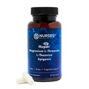 Klinisk studium - Premium High Absorption Magnesium Sleep Supplement - Magnesium L- Threonate L- Theanine Apigenin - Sleep & Stress Support - Tredjeparts testet - Made in USA - Gluten Free