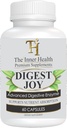 Syngest Joy - Advanced Enzyme Blend for Optimal fordøjelse Support - Amylase, Lipase, Bromelain, Protease, Lactase & andre enzymer (60 vegetabilske Caps)