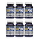 American BioSciences ImmPower AHCC Supplement 6- Pack, Forbedret immunforsvar, Natural Killer Cell Aktivitet og Cytokine Produktion, 30 Vegetariske Kapsler, 500 mg per kapsel