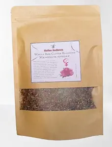 Native Radiance Herbal Supplement - Red Clover Blossoms, 1 oz, Menopause Support, Plant- baseret, Pulver, enkelt flaske, Hot Flashes, Kardiovaskulære & Bone Sundhed