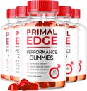 (5 Pack) Primal Edge Herre Gummies, Primal Edge, Primal Edge Gummies, Primal Edge Advanced Formel Gummies, Primal Edge Supplement Gummy, Primal Edge Support Gummies, 300 Gummies for 5 Måneder