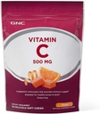 GNC-vitamin C bløde tykkere 500mg, orange, 60 tykkere, understøtter naturlig modstand