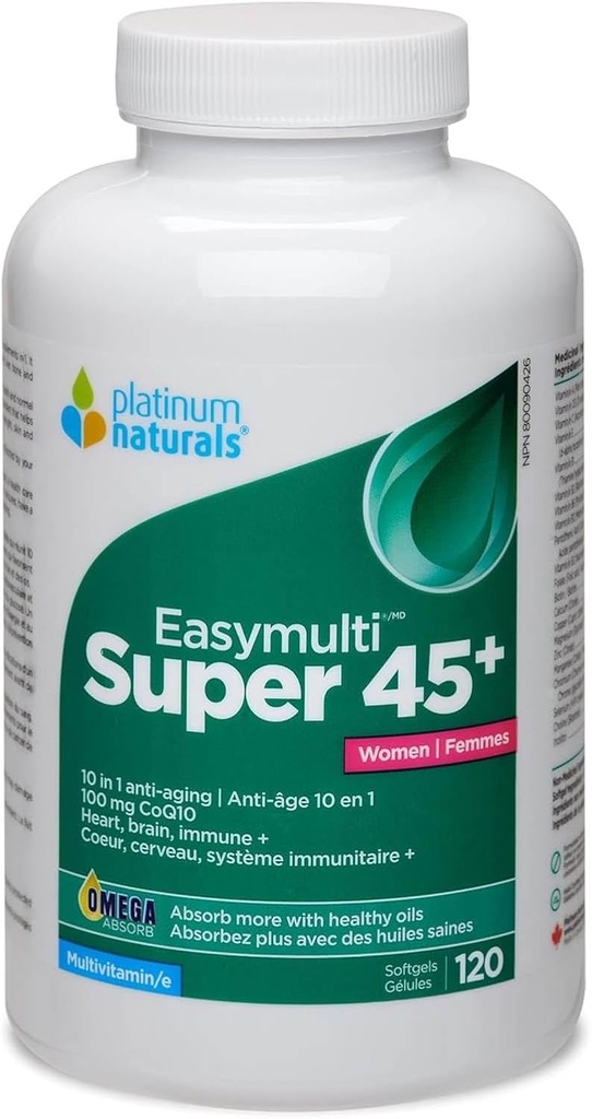 PLATINUM Super Easymulti 45+ For Women ( 120 sgels)