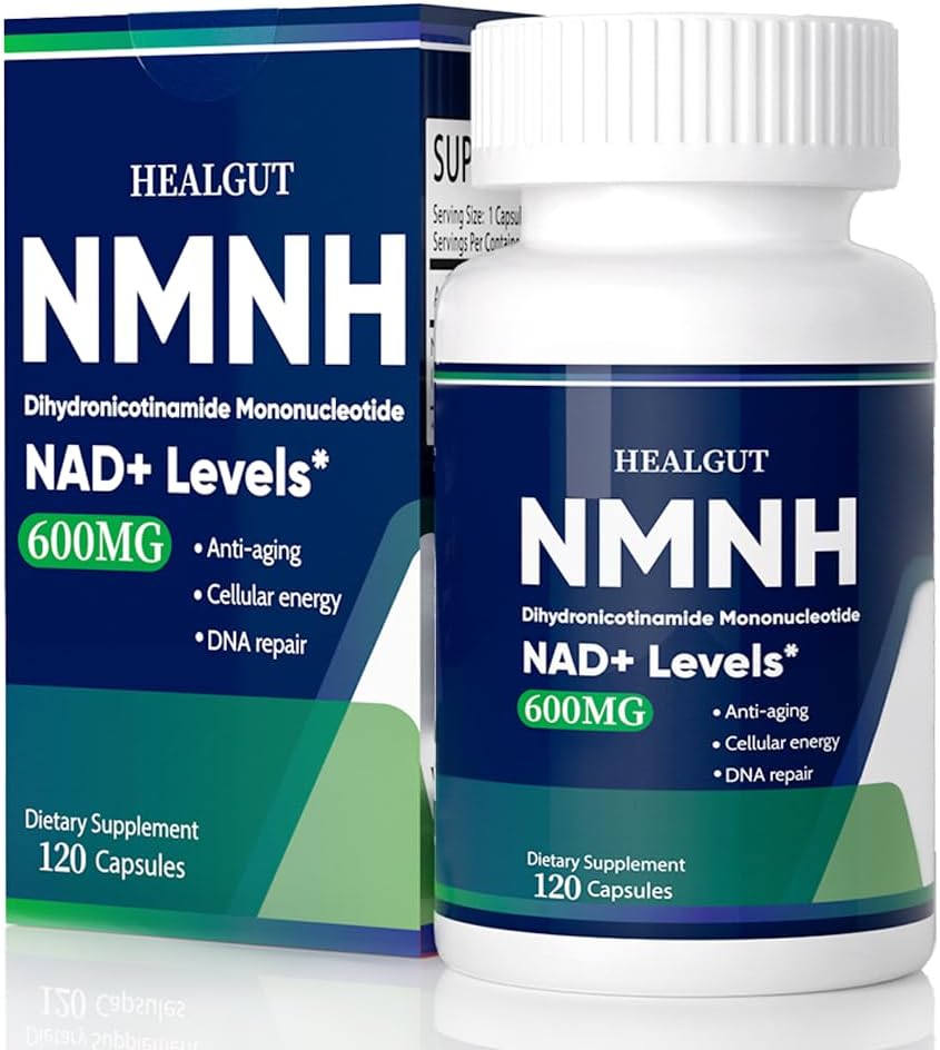 NMNH Alternativ NAD + Support: 600 mg NMNH Supplement, 120 NMNHH kapsler