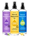 Magnesium Spray, Pure Magnesium Oil Spray til Feet, Ideel gave til muskelafslapning & bedre søvn, hurtig Absorption, Quick tørring uden residue- Vanilla