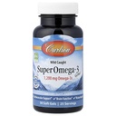 Carlson - Super Omega-3 Gems, 1200 mg Omega- 3s, Wild Fanget, Sustainable Sourced, 50 bløde geler